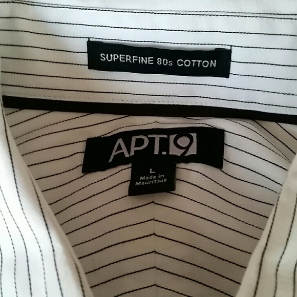 Apt 9 dress shirt, L - Picture 3 of 7